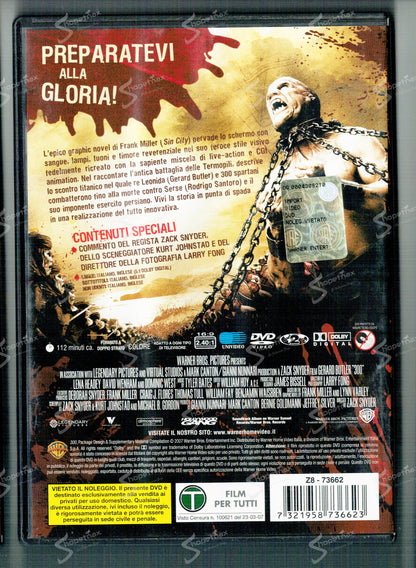 300 (Edizione Disco Singolo) (2006) DVD Ottimo