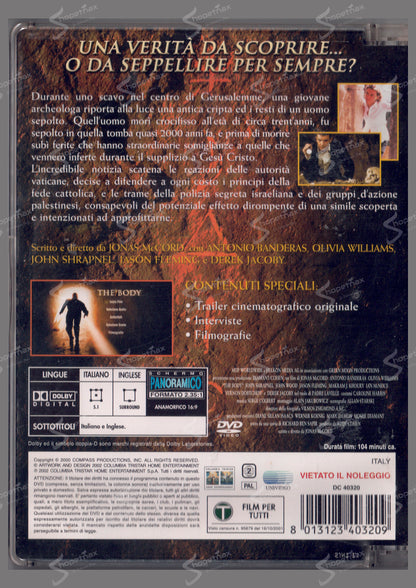 The Body (2001) DVD Jewel Box