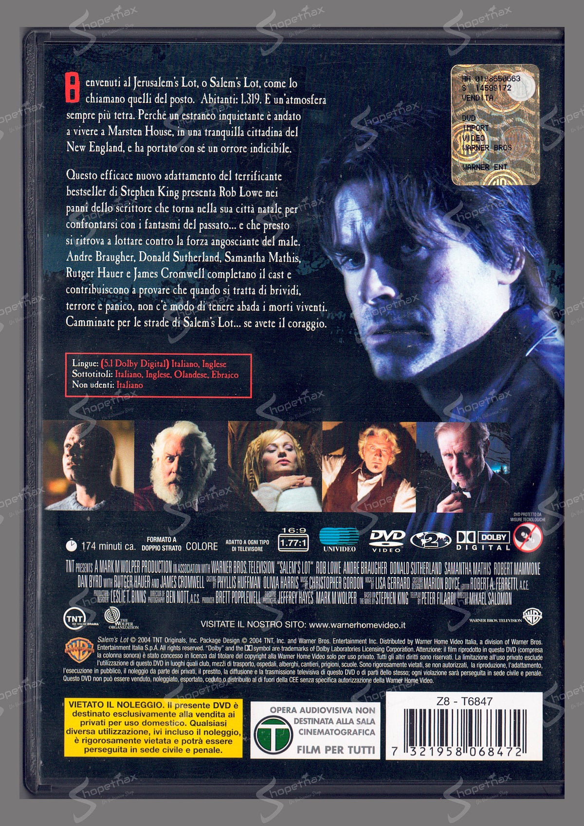 Salem's Lot (2004) DVD