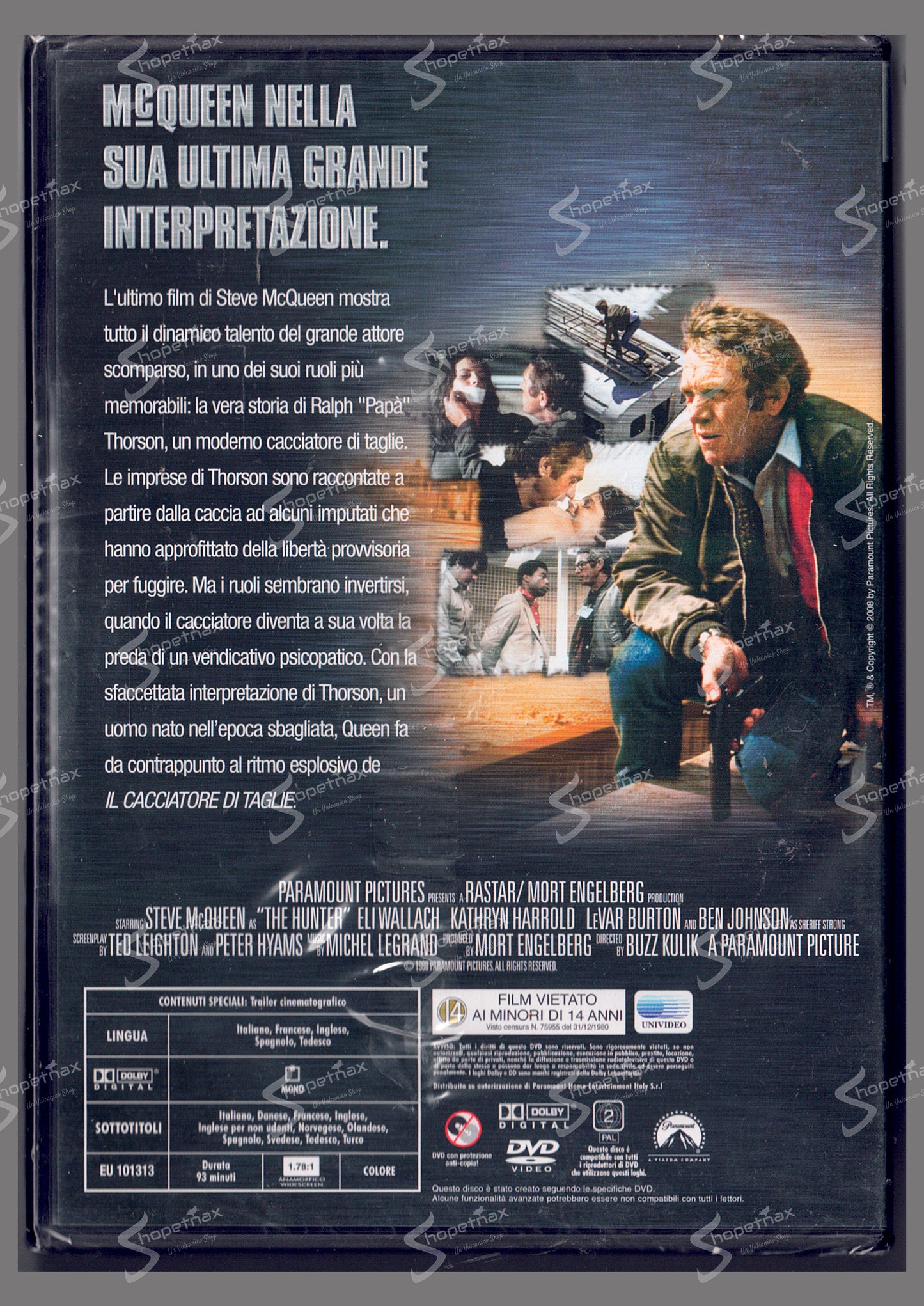 Il Cacciatore di Taglie (The Hunter) (1980) DVD Editoriale