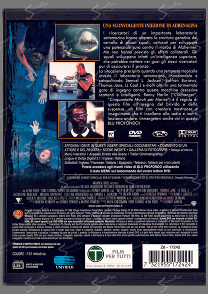 Blu Profondo (Deep Blue Sea) (1999) DVD Snapper