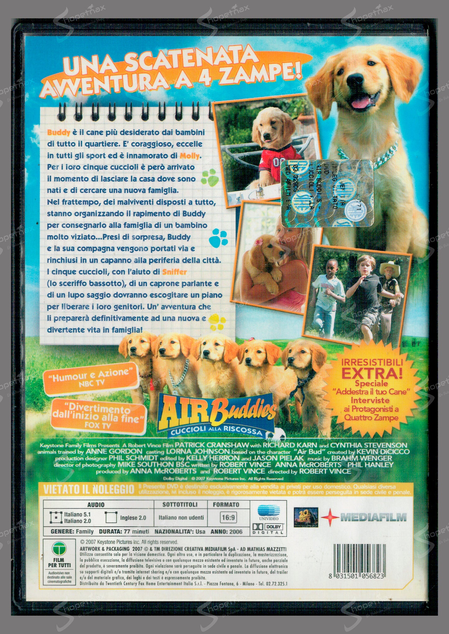 Air Buddies - Cuccioli alla Riscossa (2006) DVD