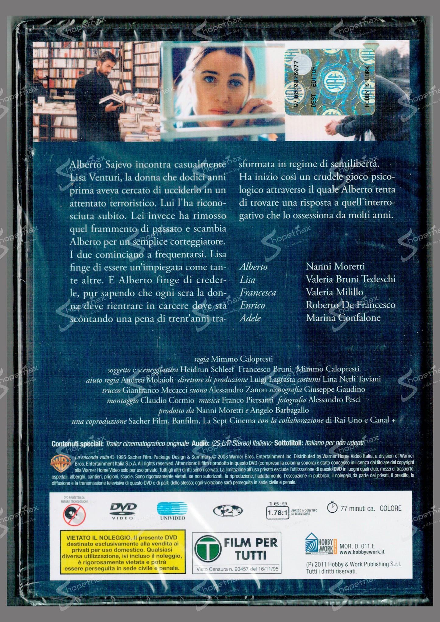 La Seconda Volta (1995) DVD Editoriale