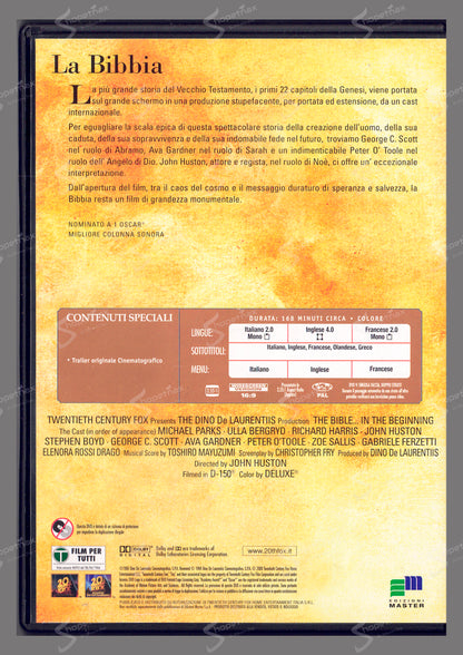 La Bibbia (The Bible: In the Beginning…) (1966) DVD Editoriale