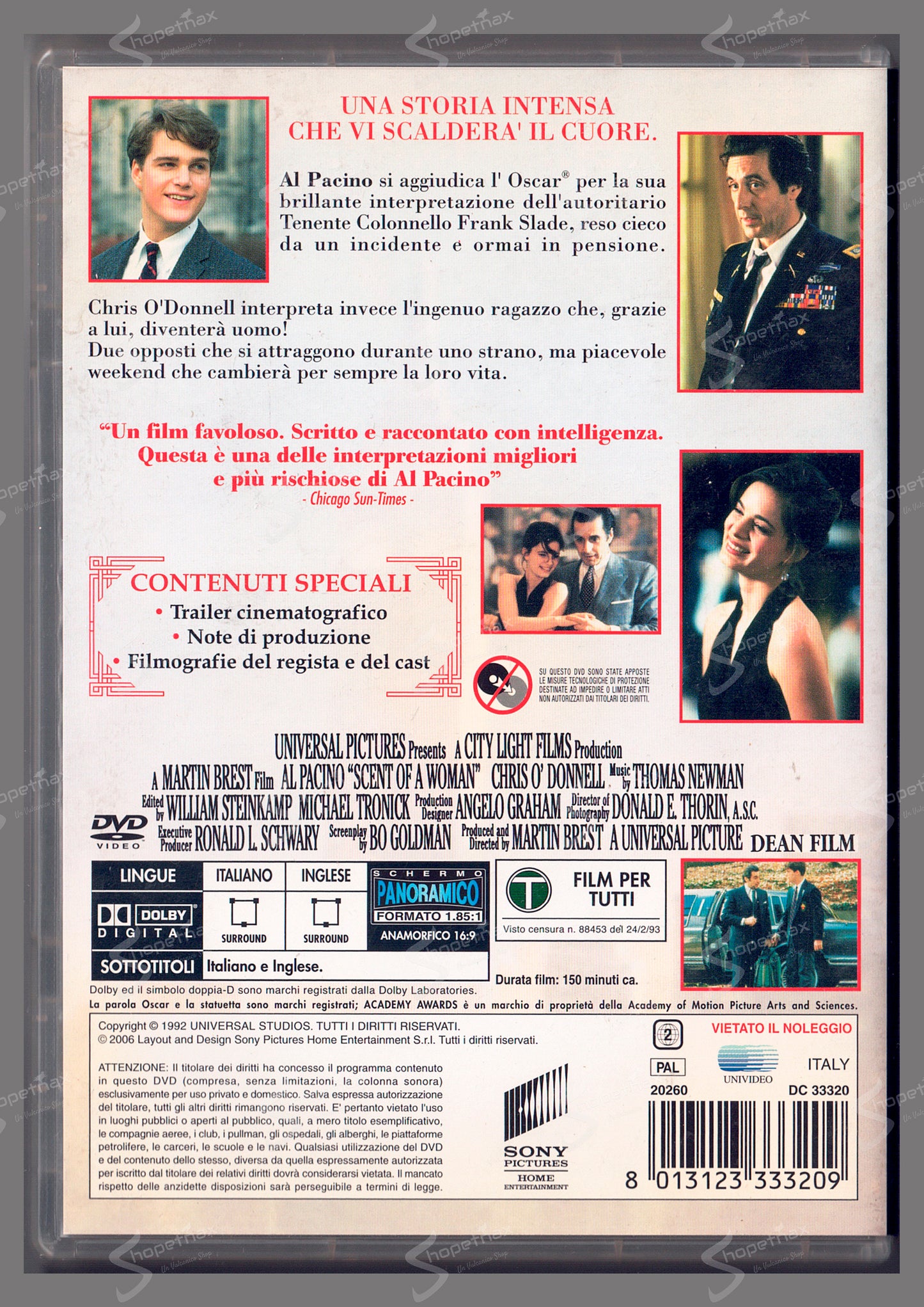 Scent of a Woman - Profumo di Donna (1992) DVD
