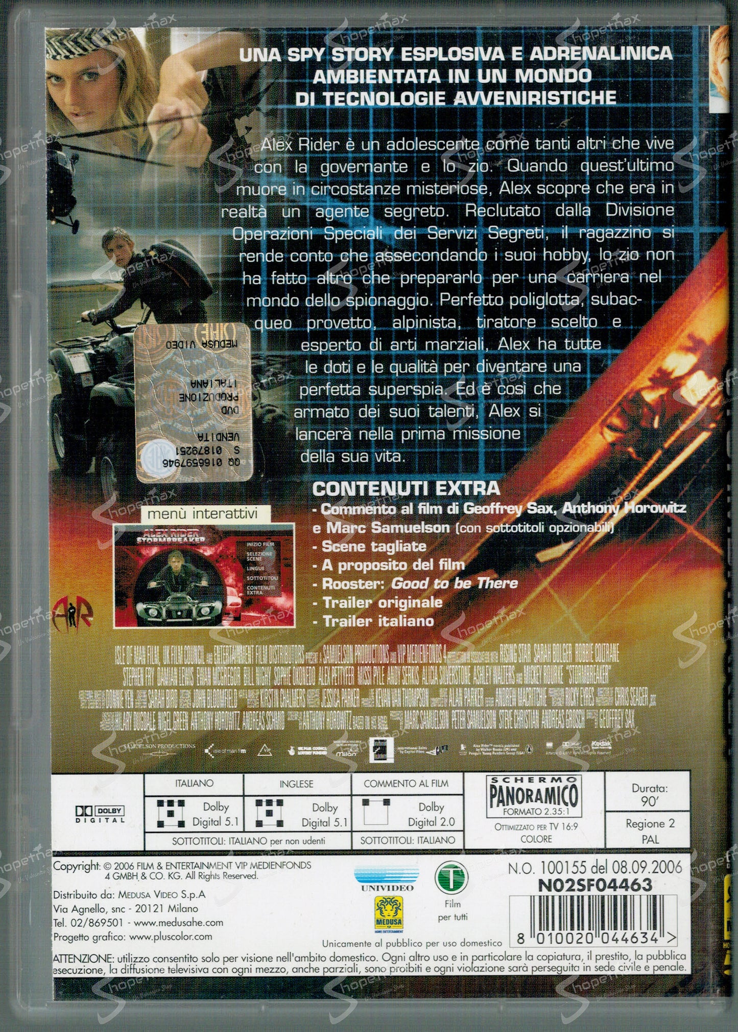 Alex Rider - Stormbreaker (2006) DVD