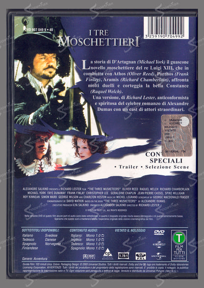 I Tre Moschettieri (The Three Musketeers) (1973) DVD