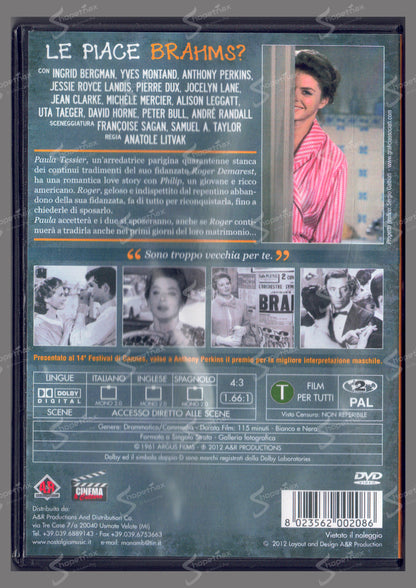 Le piace Brahms? (Goodbye Again) (1961) DVD