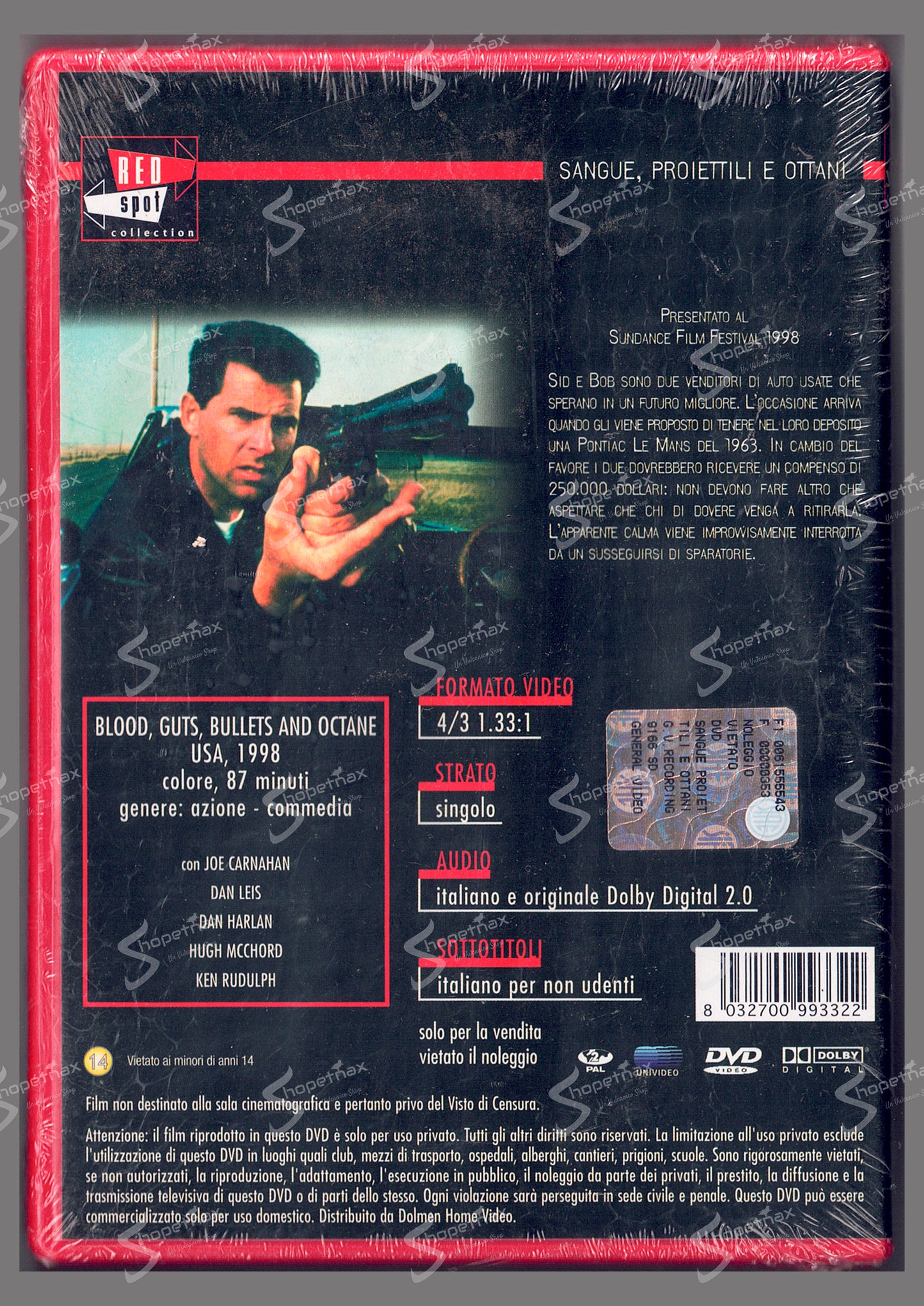 Sangue, proiettili e ottani (Blood, Guts, Bullets and Octane) (1998) DVD