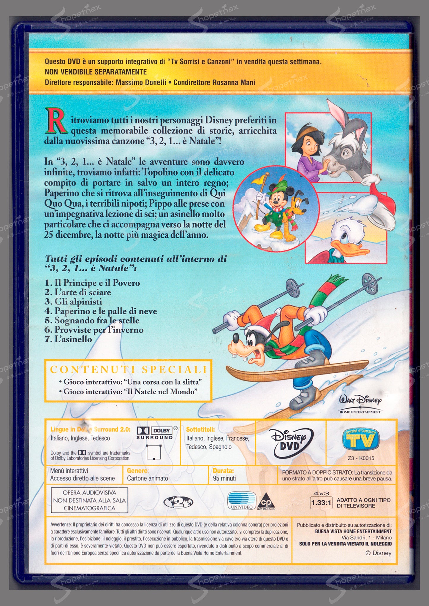 3, 2, 1… è Natale (2002) DVD Editoriale