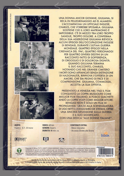Bengasi - Anno '41 (1942) DVD