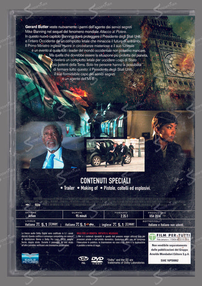 Attacco al potere 2 (London Has Fallen) (2016) DVD Editoriale