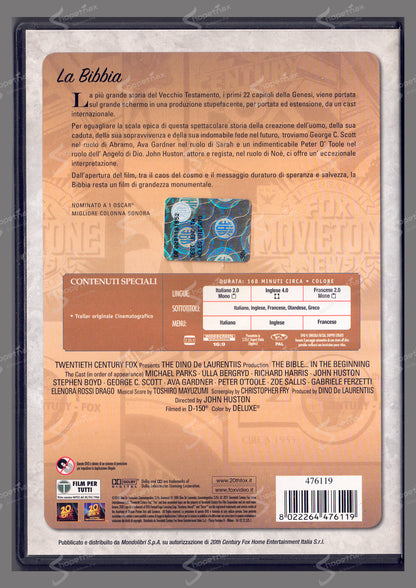 La Bibbia (The Bible: In the Beginning…) (1966) DVD