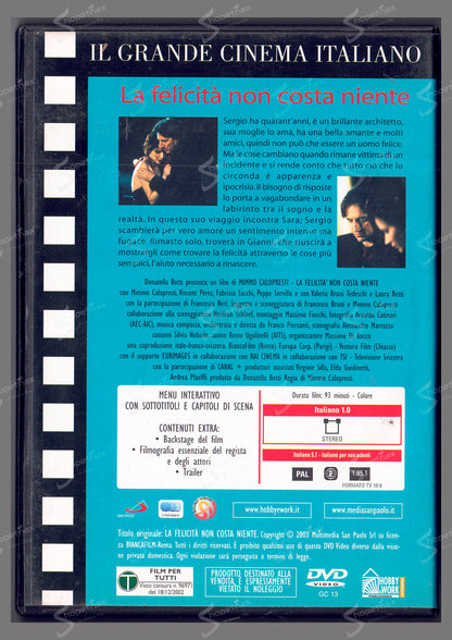 La felicità non costa niente (2003) DVD Editoriale