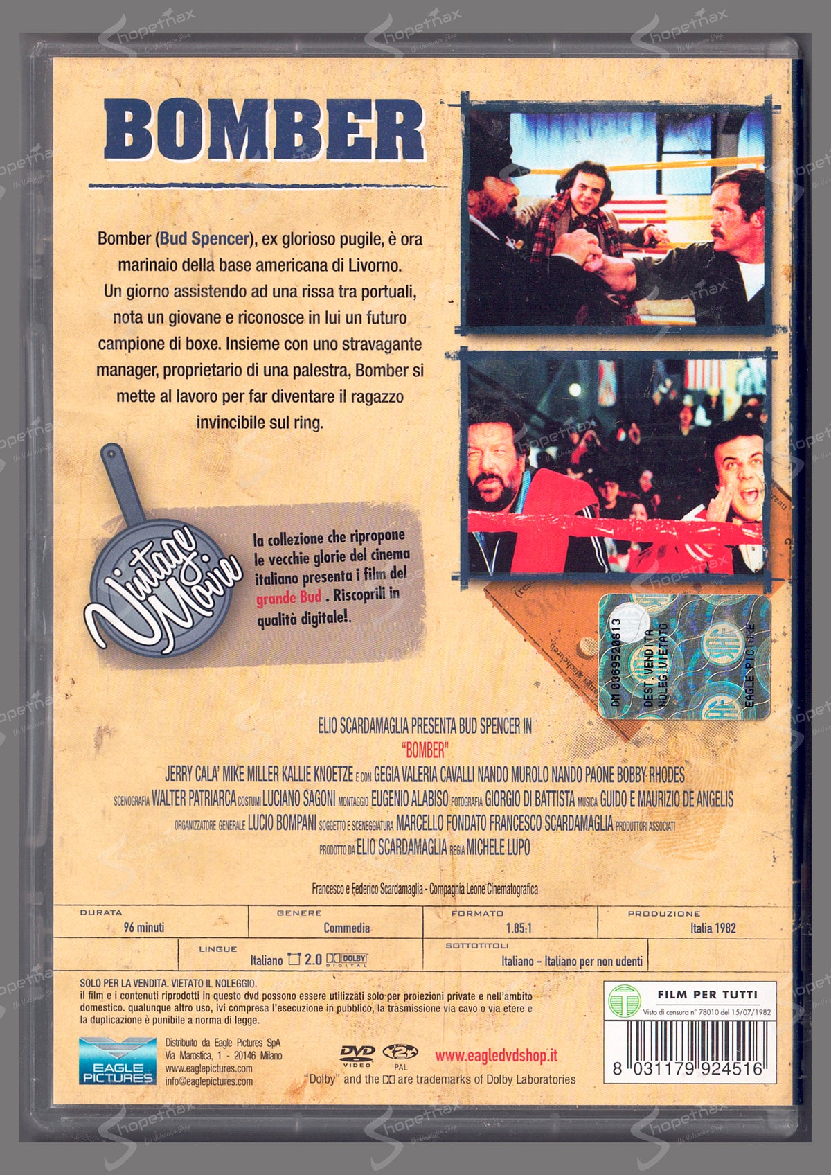 Bomber (1982) DVD