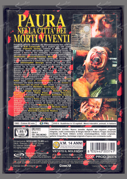 Paura nella città dei morti viventi (City of the Living Dead) (1980) DVD
