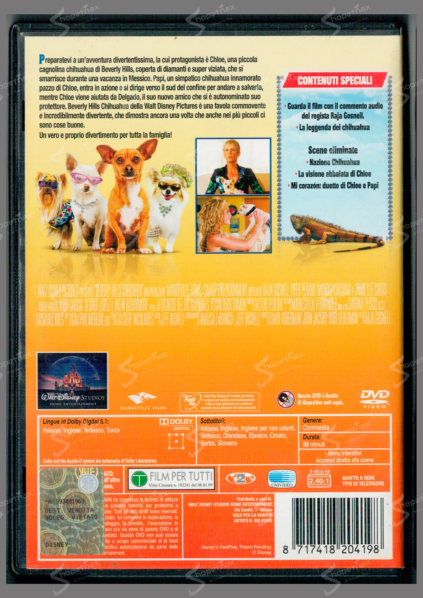 Beverly Hills Chihuahua (2008) DVD