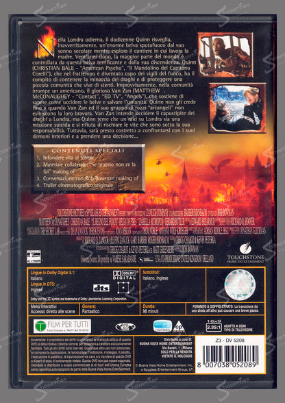 El reino del fuego (Reign of Fire) (2002) DVD