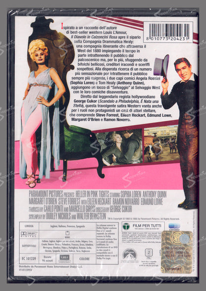 Il Diavolo in Calzoncini Rosa (Heller in Pink Tights) (1959) DVD
