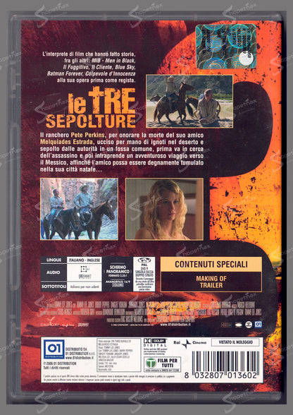 Le Tre Sepolture (The Three Burials of Melquiades Estrada) (2005) DVD
