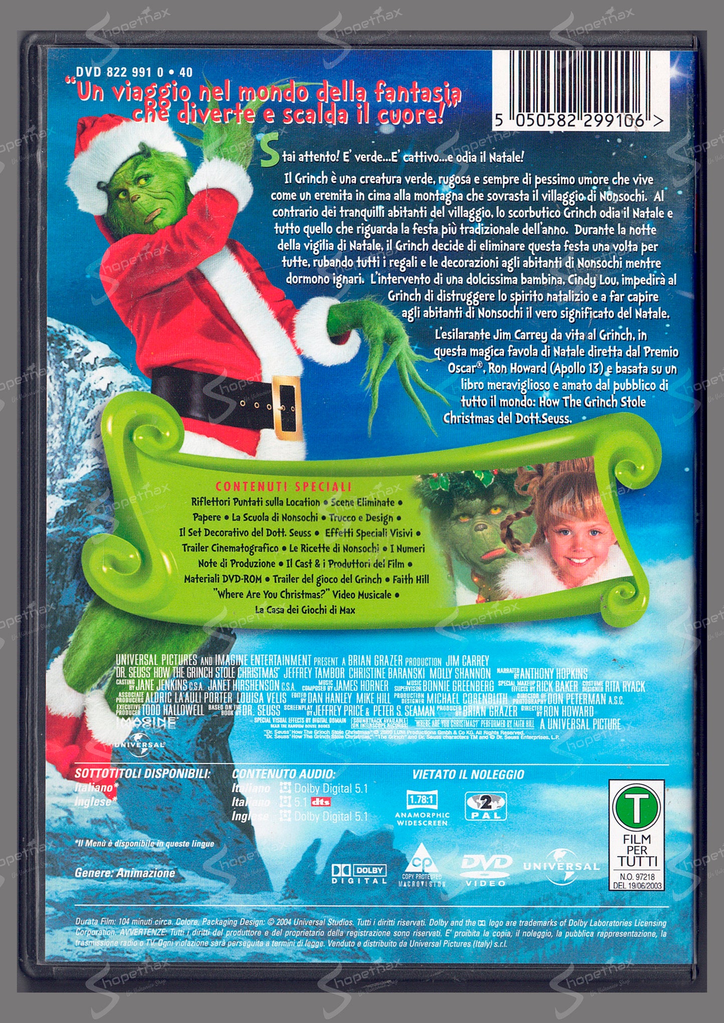 Il Grinch (How the Grinch Stole Christmas) (2000) DVD