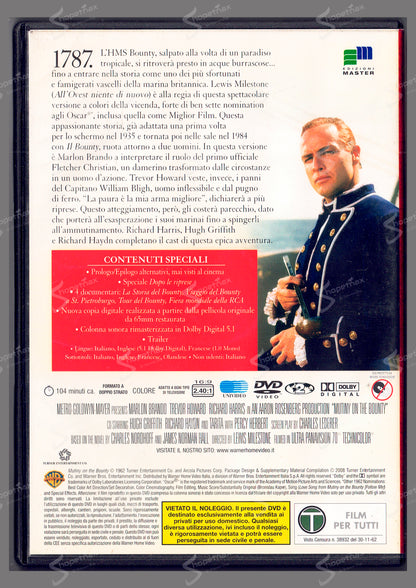 Gli ammutinati del Bounty (Mutiny on the Bounty) (1962) 2 DVD Editoriale