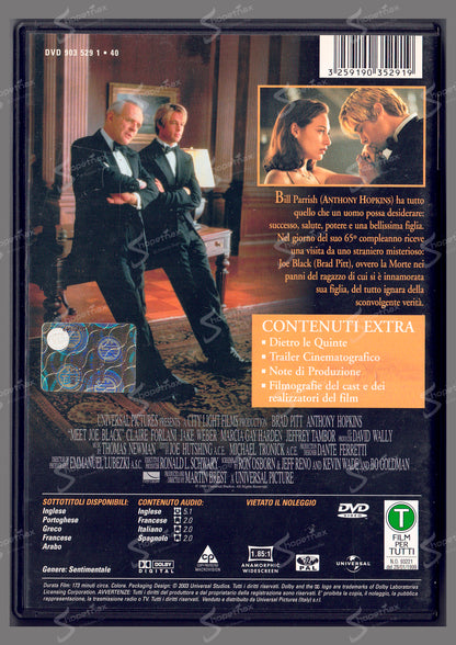 Vi presento Joe Black (Meet) (1998) DVD