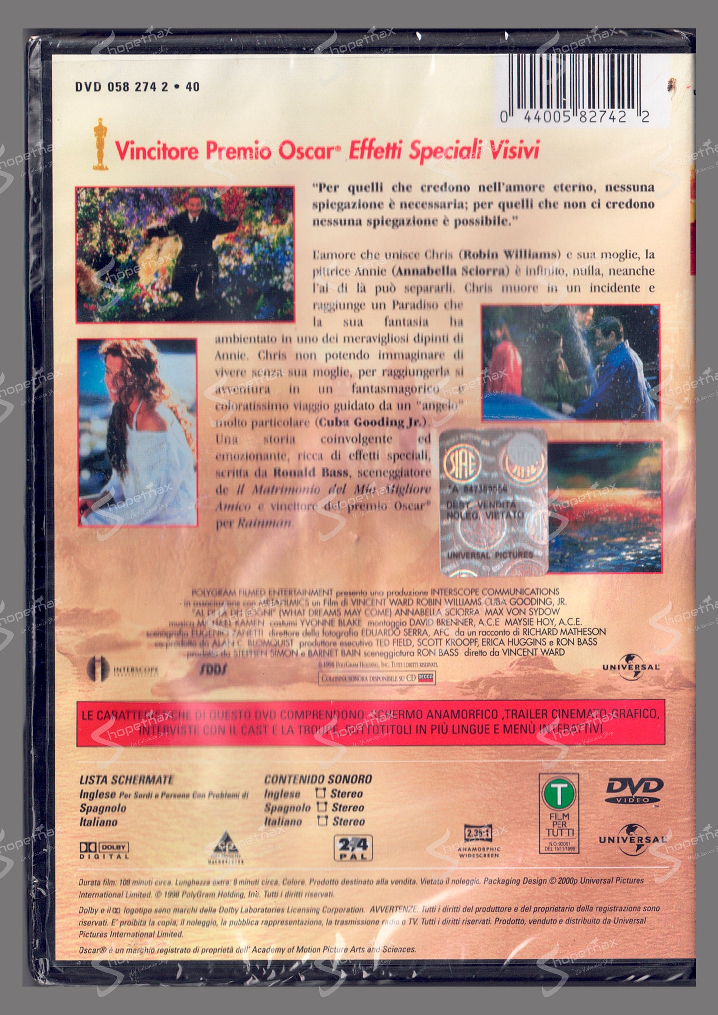 Al di là dei sogni (What Dreams May Come) (1998) DVD