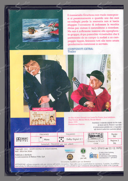 6 Gendarmi in Fuga (Le Gendarme en balade) (1970) DVD Editoriale