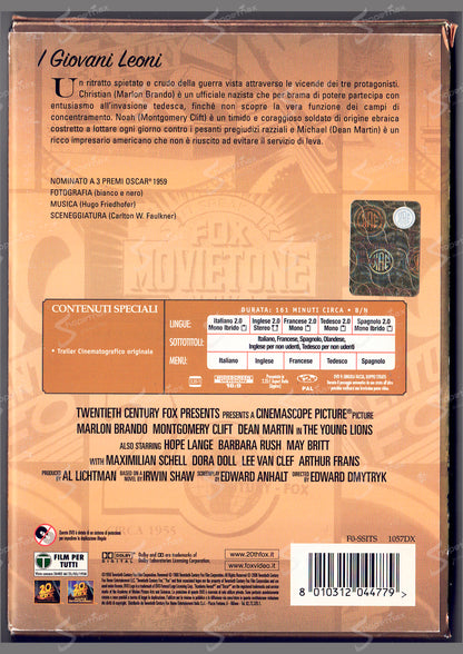 I Giovani Leoni (The Young Lions) (1958) DVD
