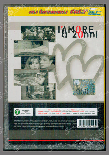 L'Amore a 20 Anni (20nni) vent'anni (L'amour à vingt ans) (1962) DVD