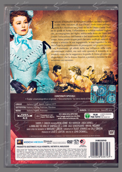 Anna e il Re del Siam (Anna and the King of Siam) (1946) DVD