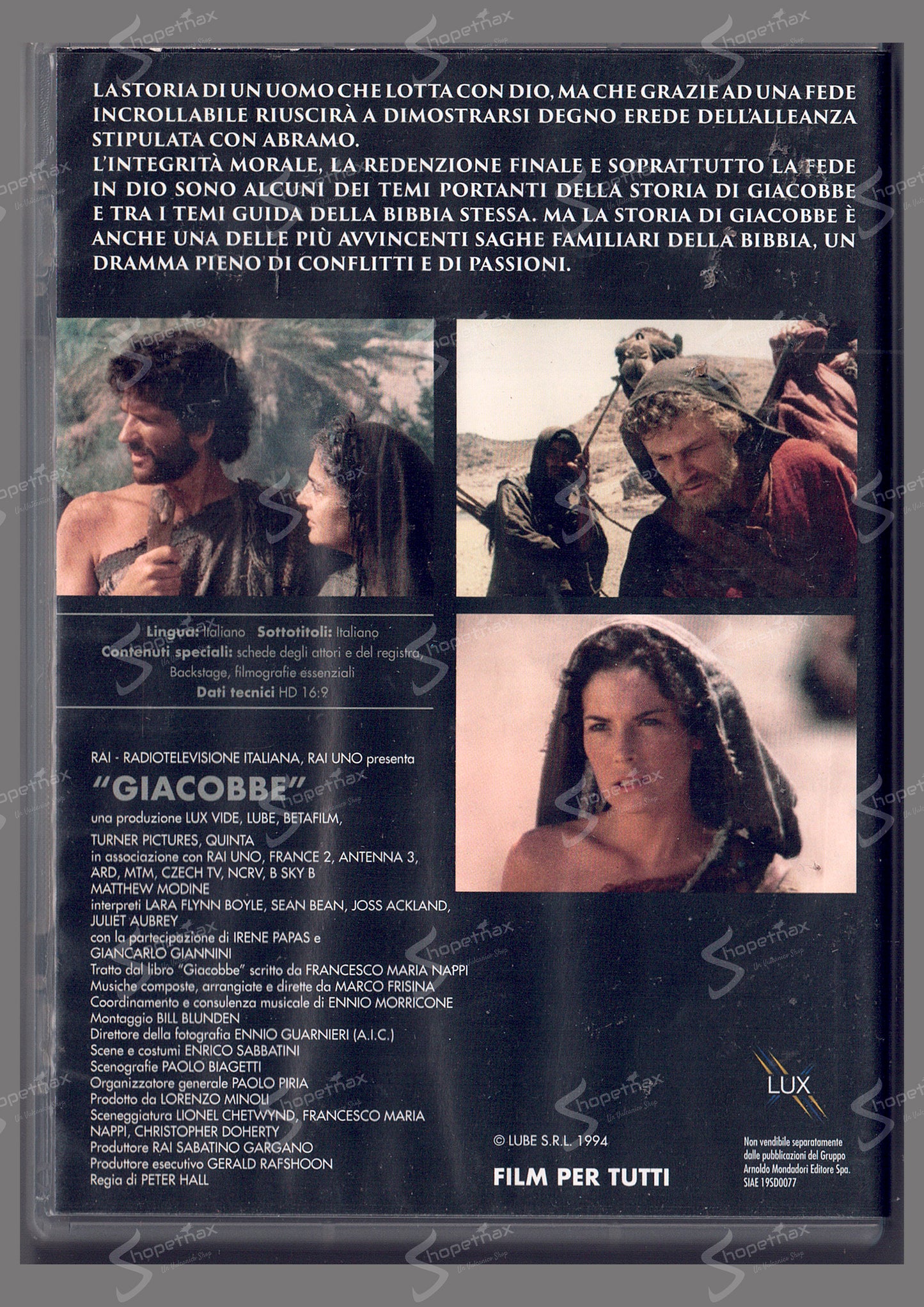 Le Storie della Bibbia - Giacobbe (1994) DVD Editoriale