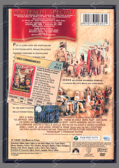 I Dieci Comandamenti (The Ten Commandments) (Ed. Speciale) (1956) 2 DVD