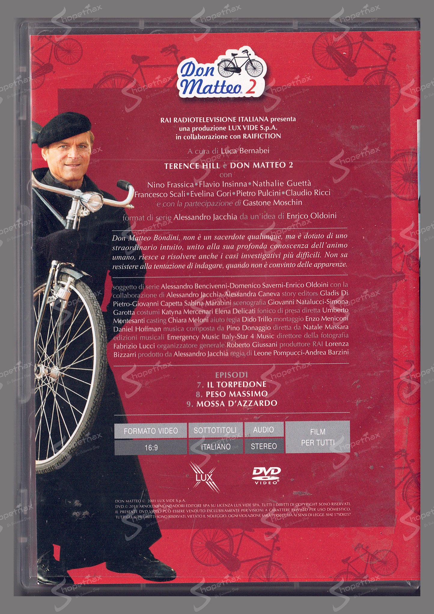 Don Matteo 2 - Vol.8 - Episodi 7-8-9 (2001) DVD Editoriale