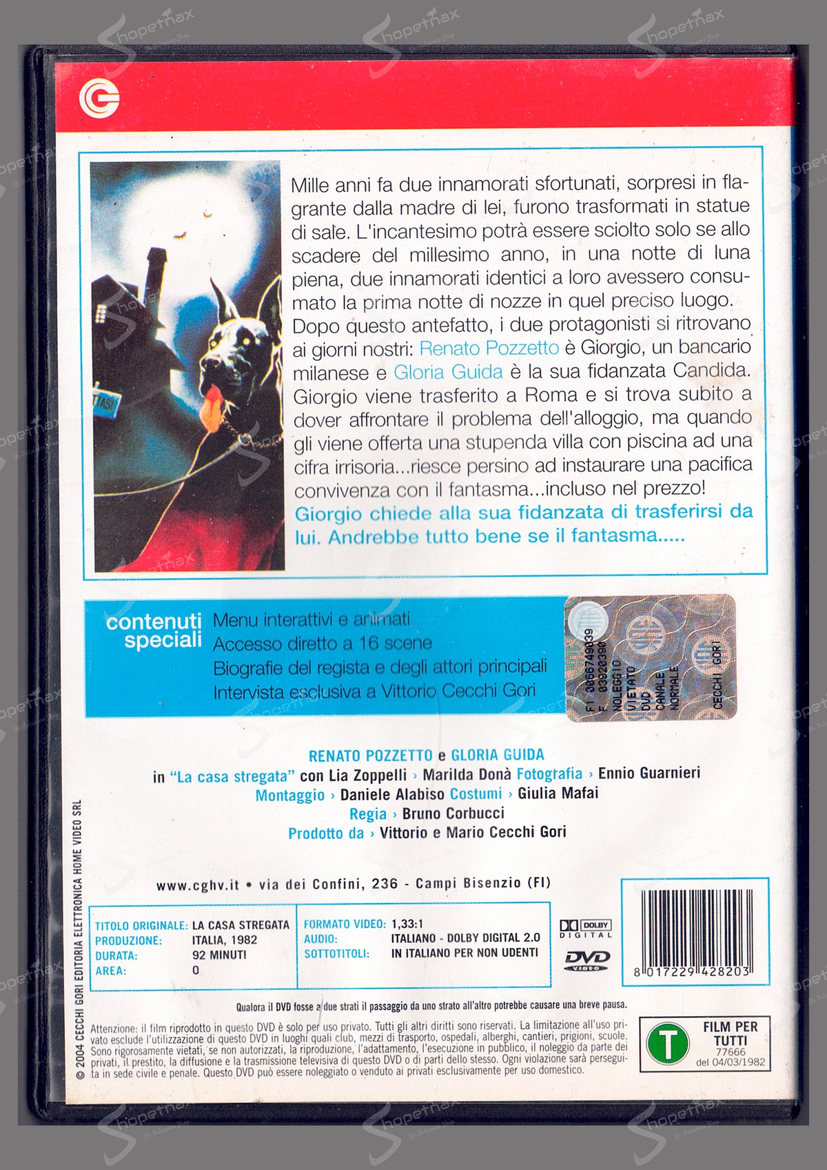 La casa stregata (1982) DVD