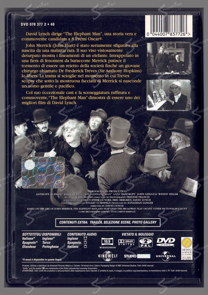 The Elephant Man (1980) DVD