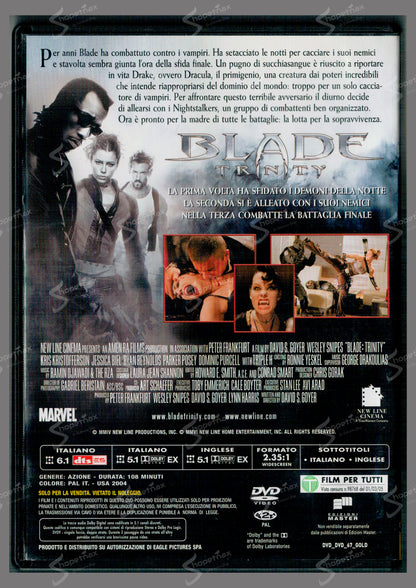 Blade Trinity (2004) DVD Editoriale