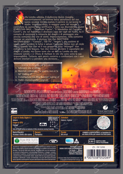 Il Regno del Fuoco (Reign of Fire) (2002) DVD