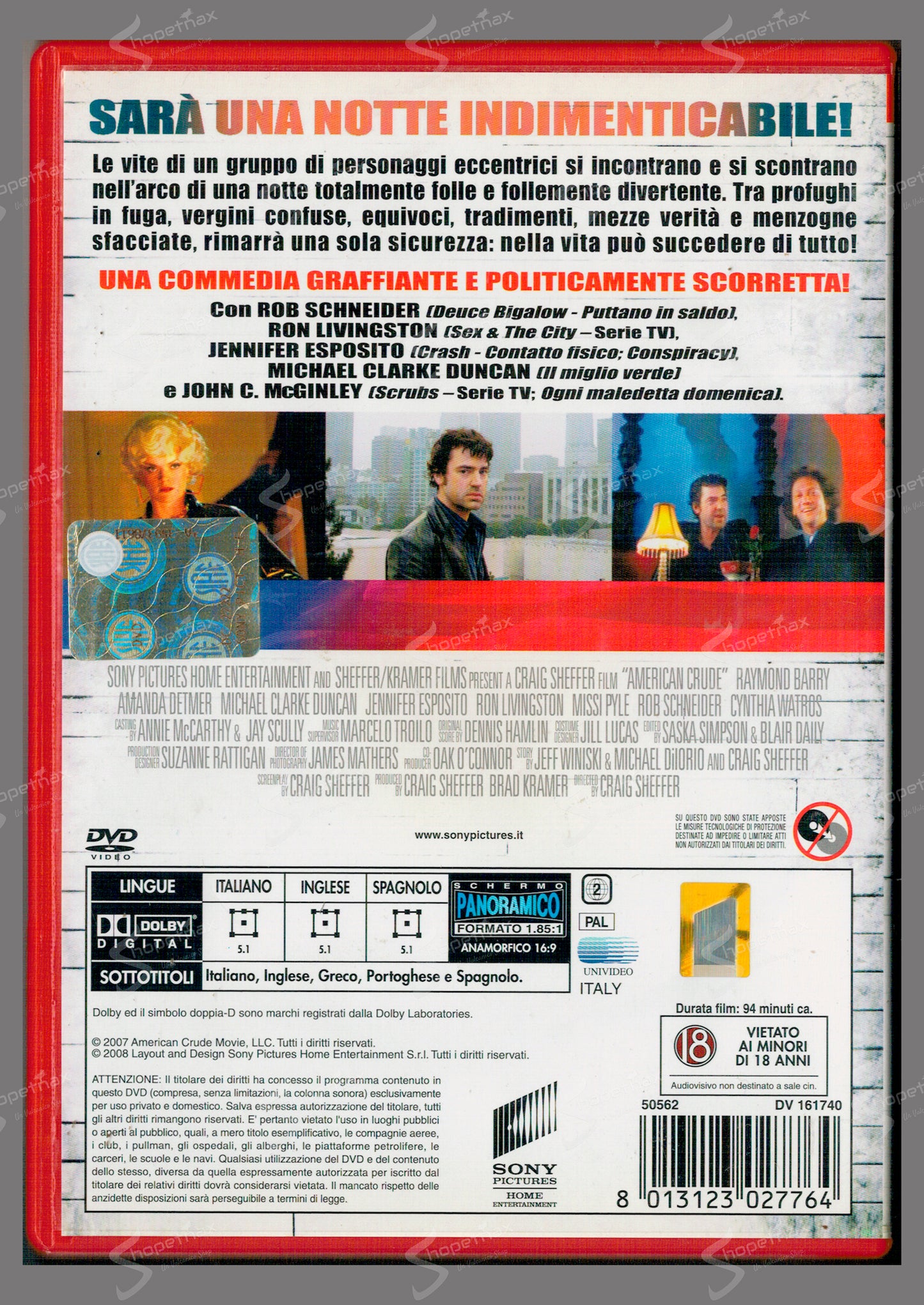 American Crude - Follie in America (2008) DVD Noleggio