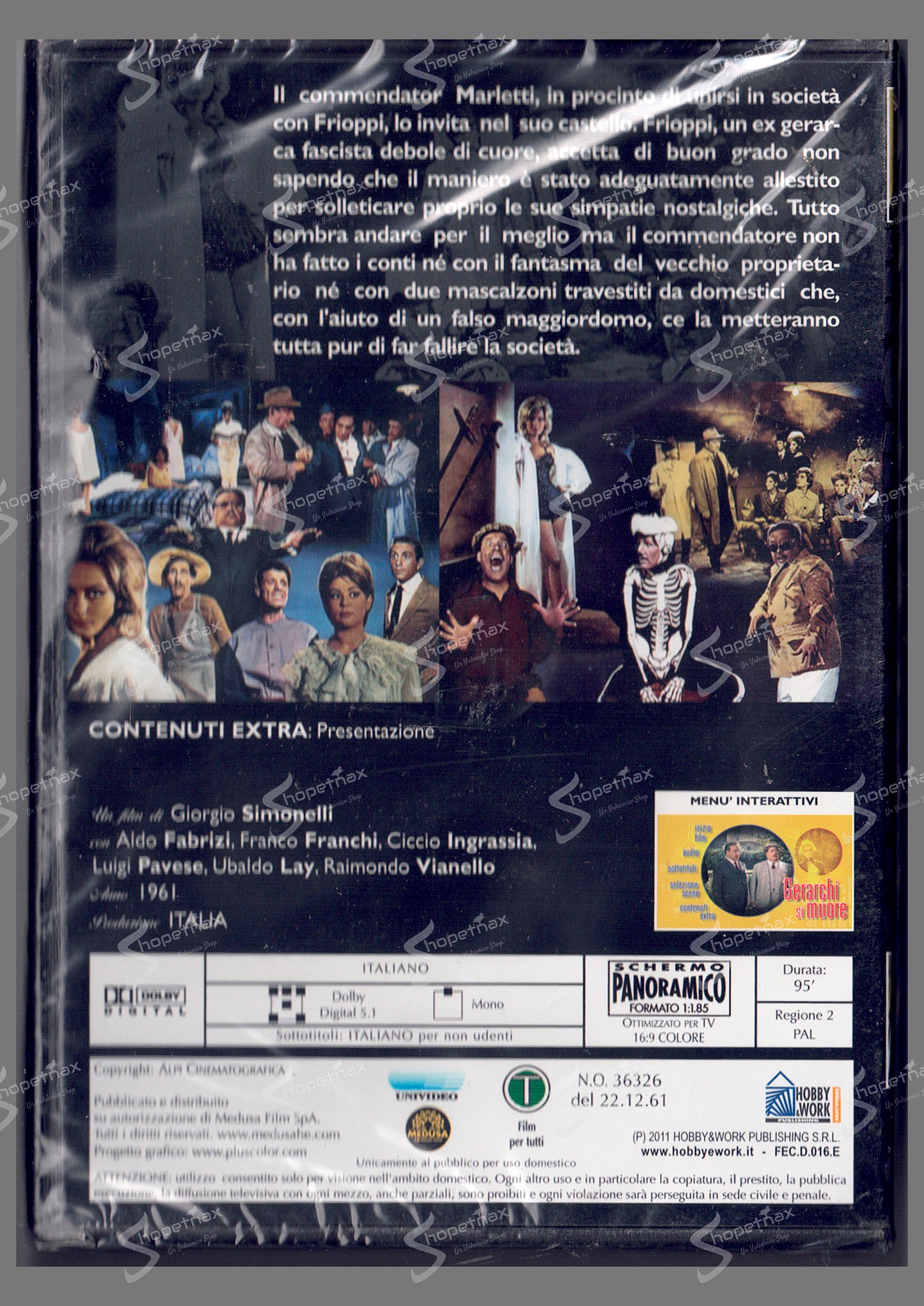 Gerarchi si muore (1962) DVD Editoriale