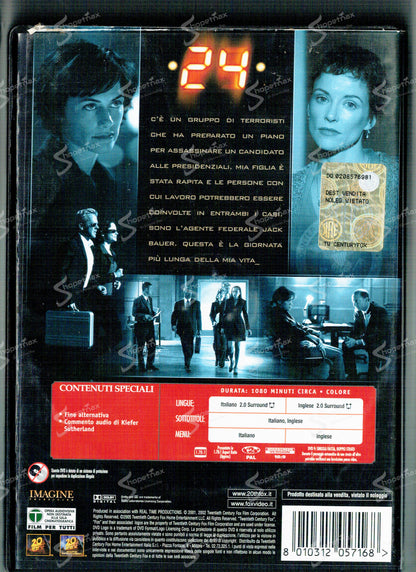 24 - Tutta la Stagione Uno (2001) Box 6 DVD