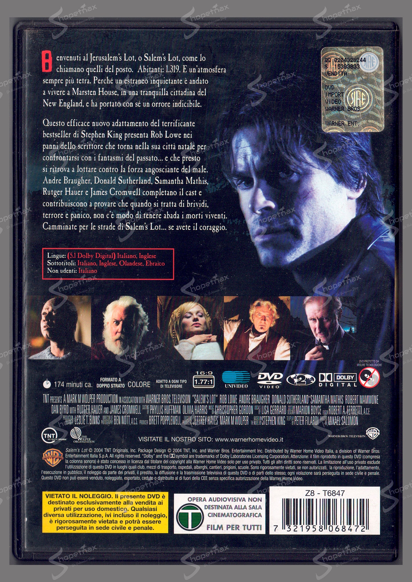 Salem's Lot (2004) DVD