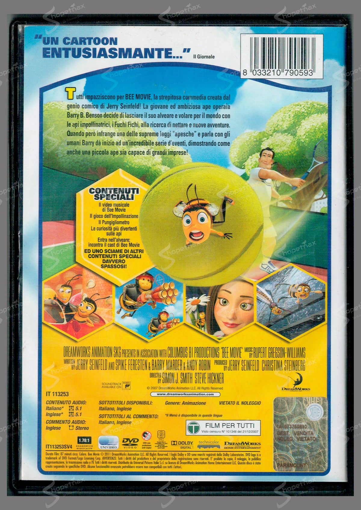 Bee Movie (2007) DVD Ottimo