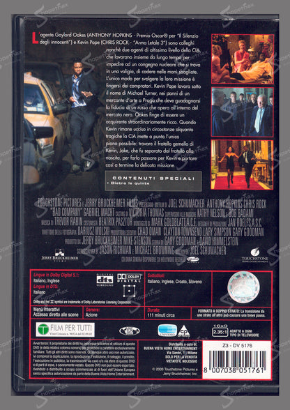 Bad Company - Protocollo Praga (2002) DVD