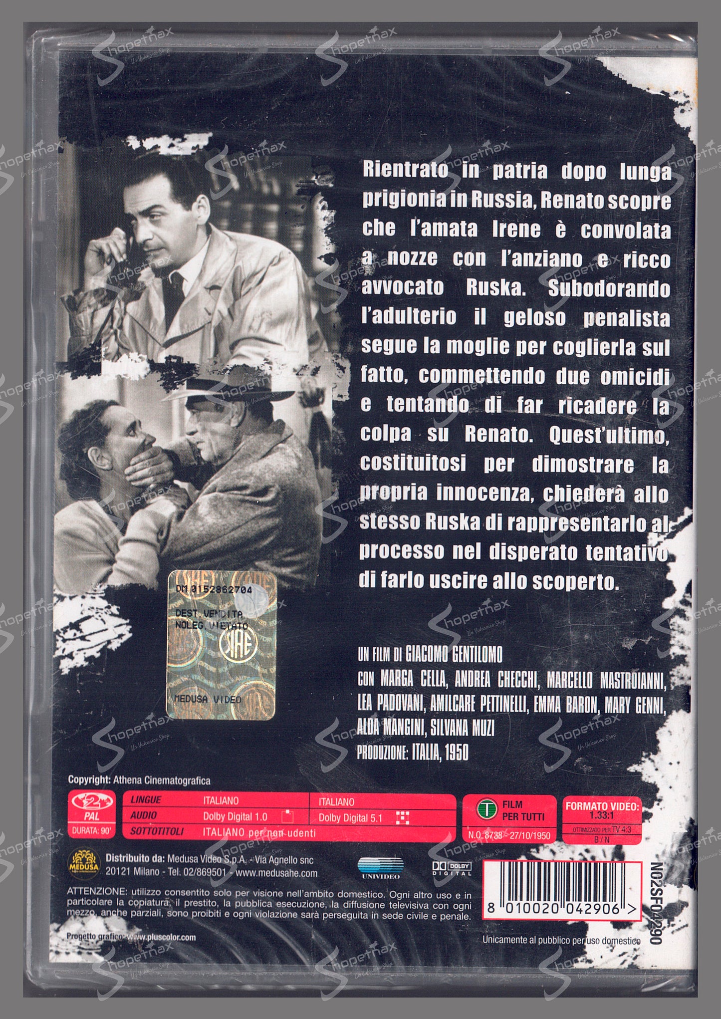 Atto di accusa (1950) DVD