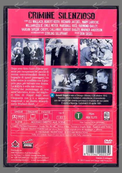 Crimine silenzioso (The Lineup) (1958) DVD Come Nuovo
