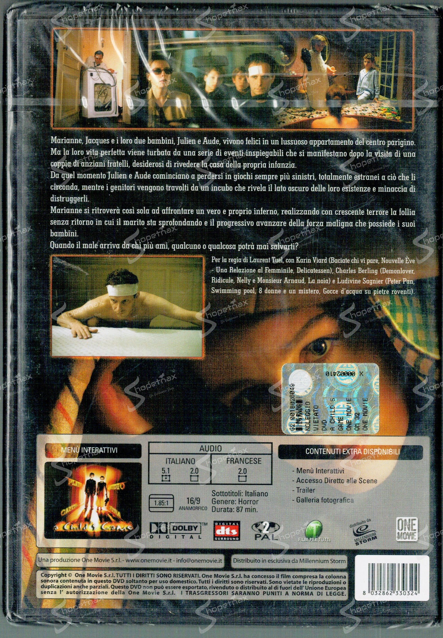 A Child's Game (Un jeu d'enfants) (2001) DVD