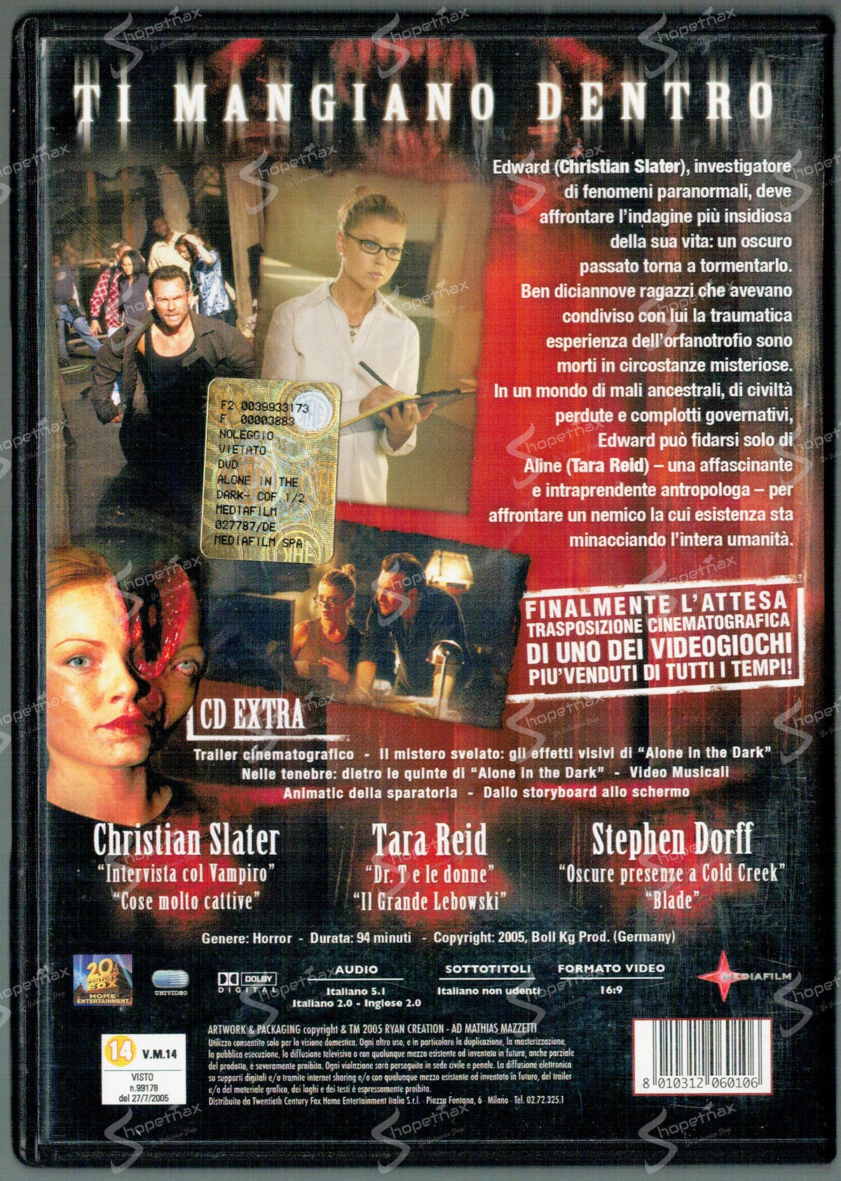 Alone in the Dark (2 Dischi) (2005) DVD