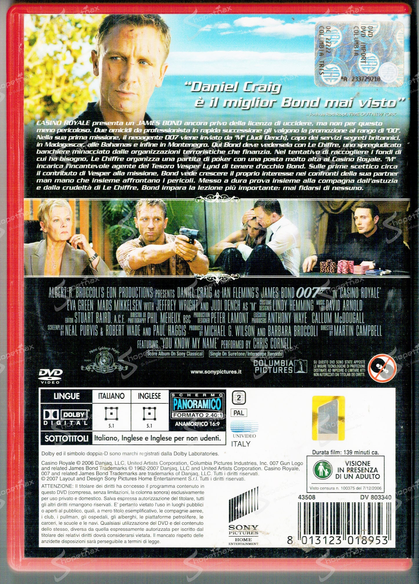 007 Casino Royale (2006) DVD Noleggio Buono